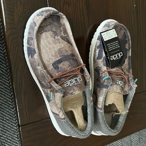 Hey Dude camouflage shoes